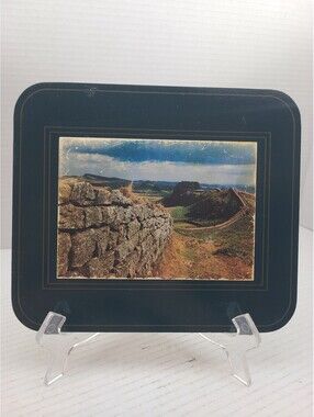 Vintage Lyndalware Scottish Hadrians Wall 8.5x7.5" Trivet Mat